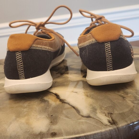 Navy and Beige Sketchers GOGA MAX - Picture 3 of 4